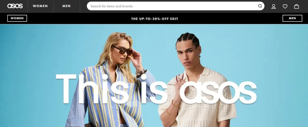 ASOS Marketplace – Fashion Forward E-Commerce