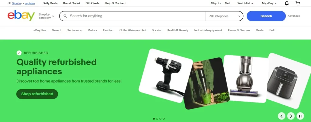 eBay – The Marketplace for Everything