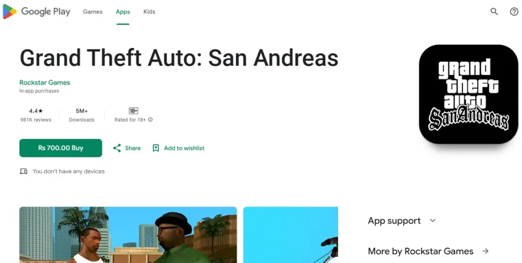 Grand Theft Auto: San Andreas