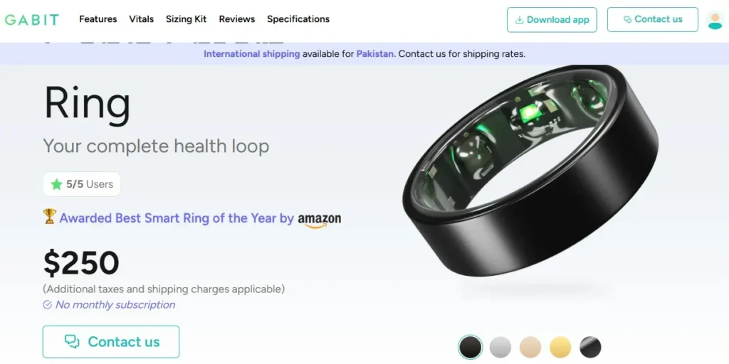 Gabit Smart Ring