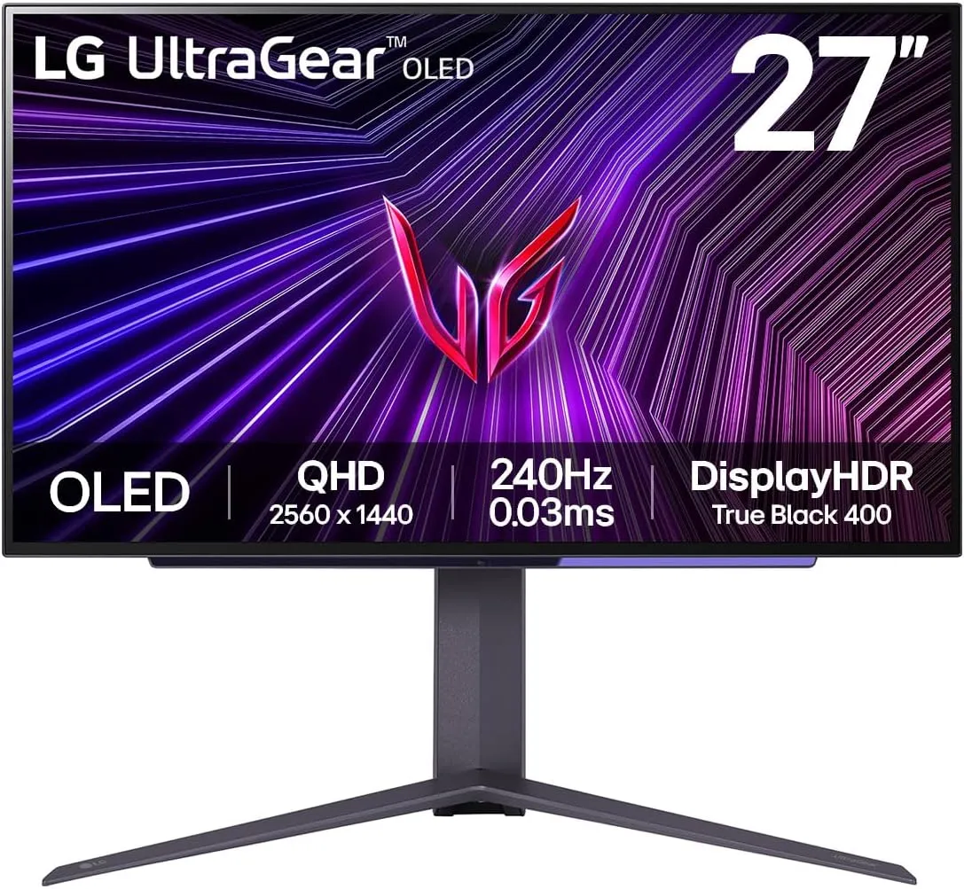 Image of LG UltraGear OLED Gaming Monitor 27GS95QE