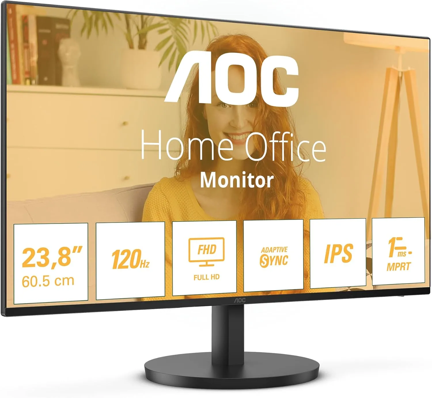 Image AOC 24B3HA2 - 24 Inch FHD monitor