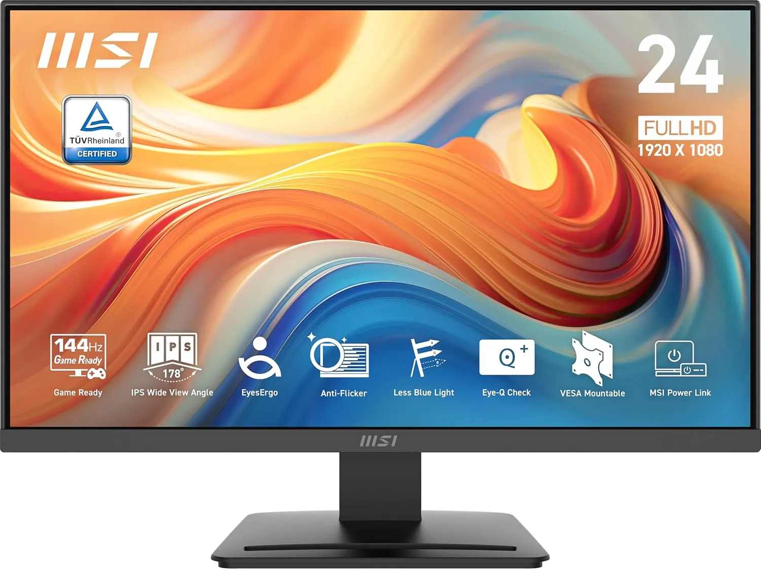 image of MSI PRO MP243L E14 24" IPS Gaming Desktop Monitor