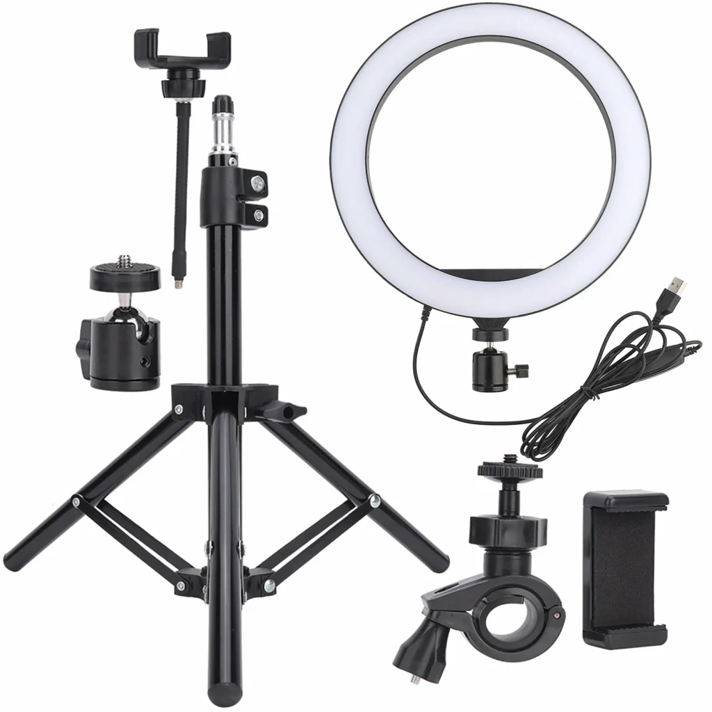Adjustable ring light