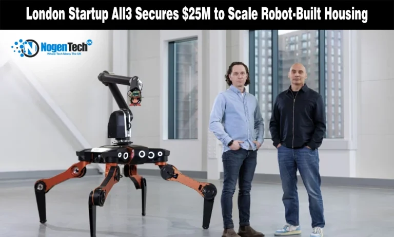 All3 Raises $25 Million for Construction Robotics in the UK